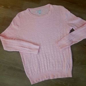 Kim Rogers cable knit sweater